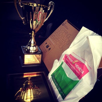 Официальный сайт «Терека» - лауреат «Премии  Ченета».