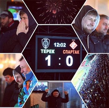 Рамзан Кадыров: Поздравляю миллионы поклонников "Терека"!