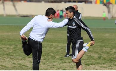 Молодежный состав «Терека» готовится к матчу с «Кубанью»