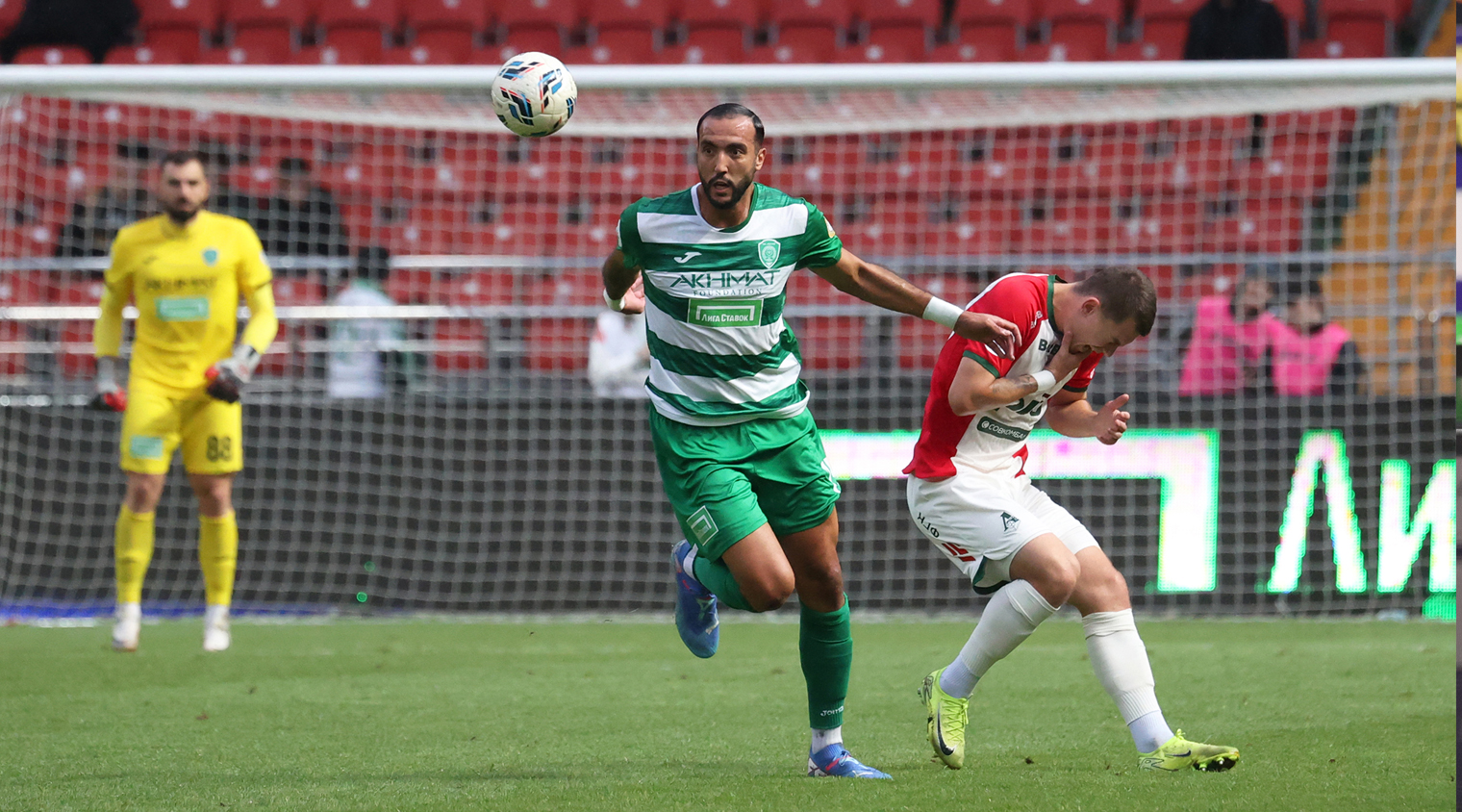 «Ахмат» на своём поле сыграл вничью с «Локомотивом»