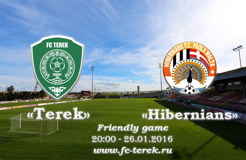 Трансляция матча «Терек» - «Хибернианс»