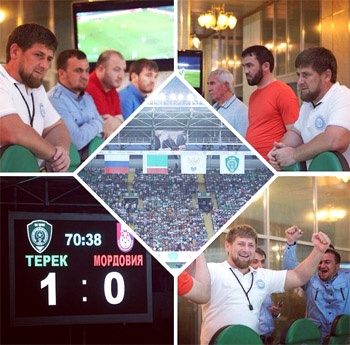 Рамзан Кадыров: Мы любим «Терек» и верим в свою команду!