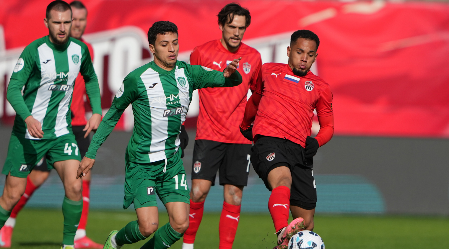 "Ахмат" в гостях сыграл вничью с "Химками"