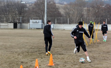 "Терек" продолжает подготовку к матчу со "Спартаком"