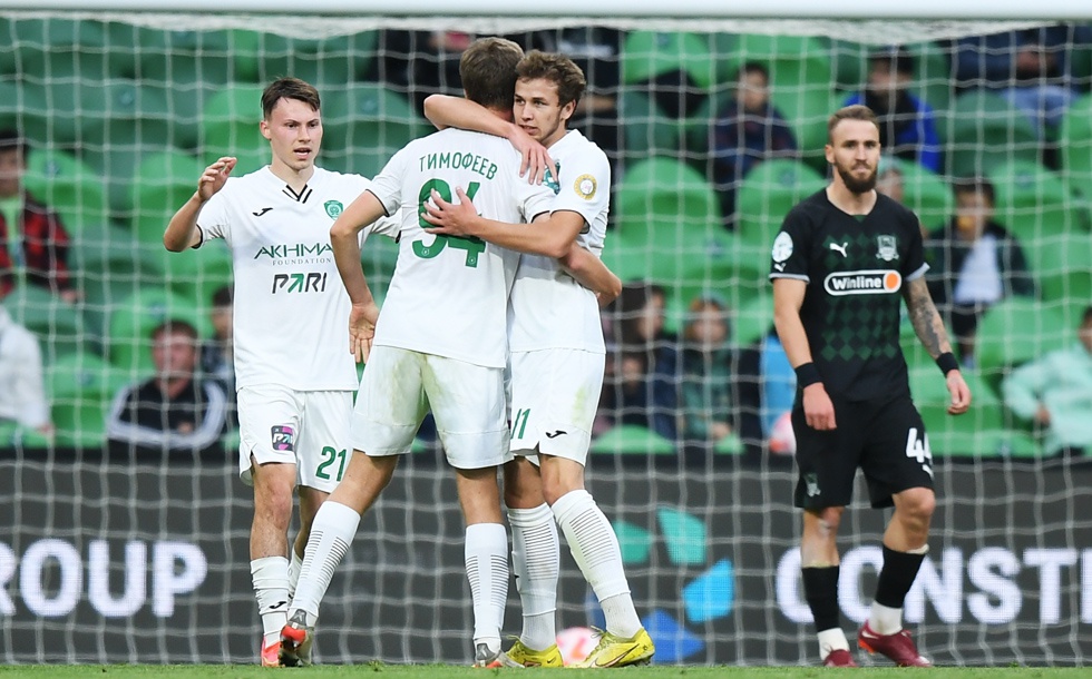 "Ахмат" одержал гостевую победу над "Краснодаром"