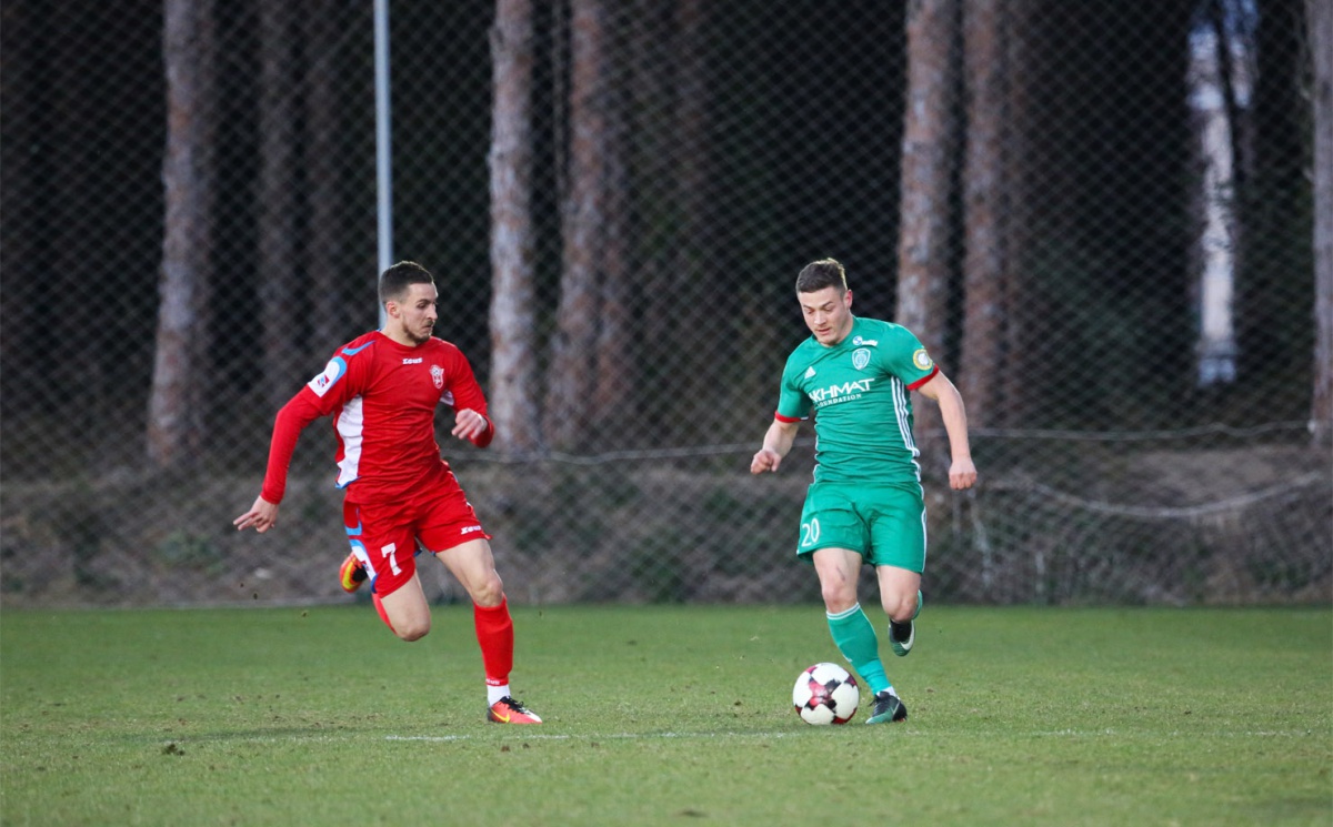 «Терек» провел первый товарищеский матч на втором сборе