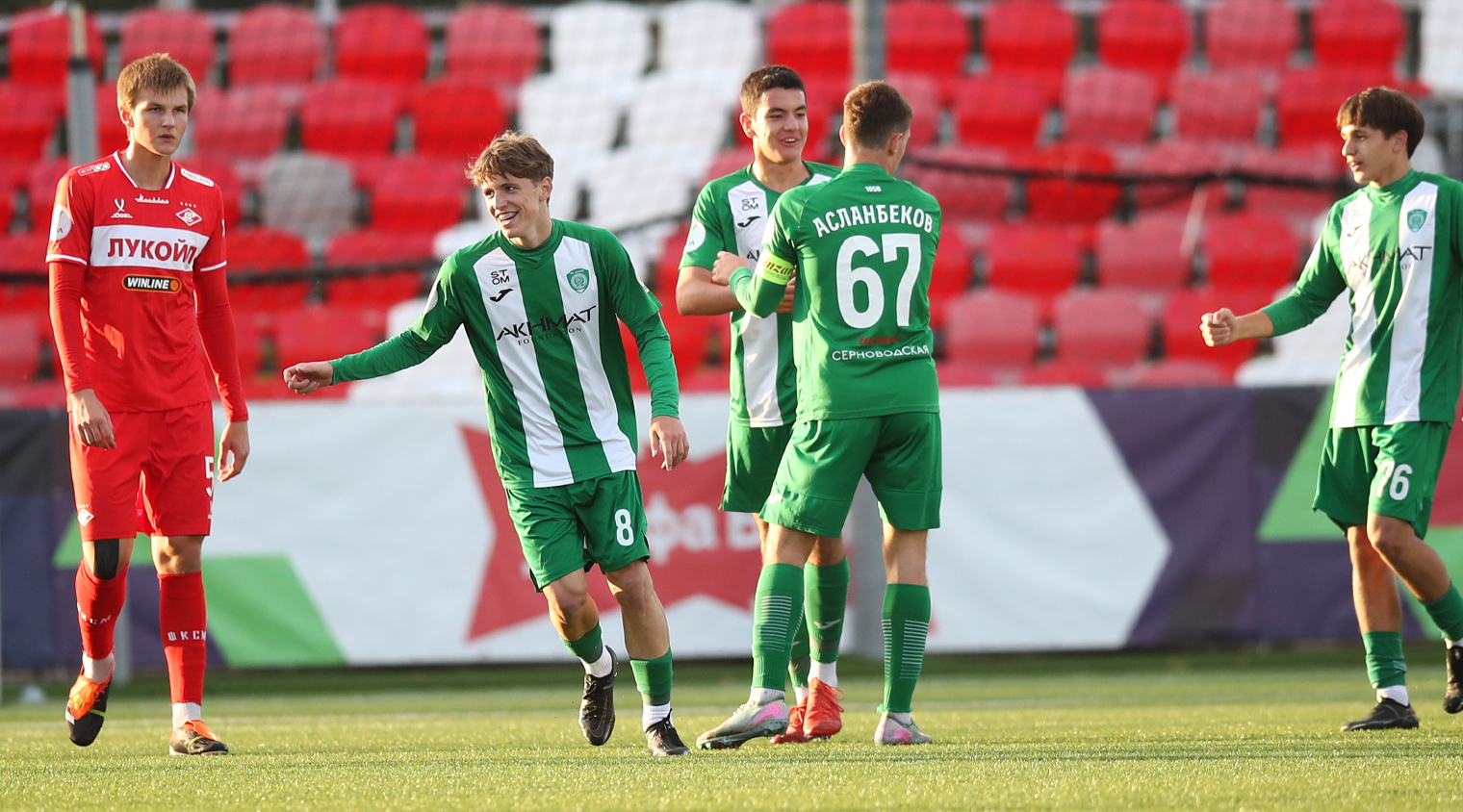 Молодежный состав грозненцев обыграл «Спартак»
