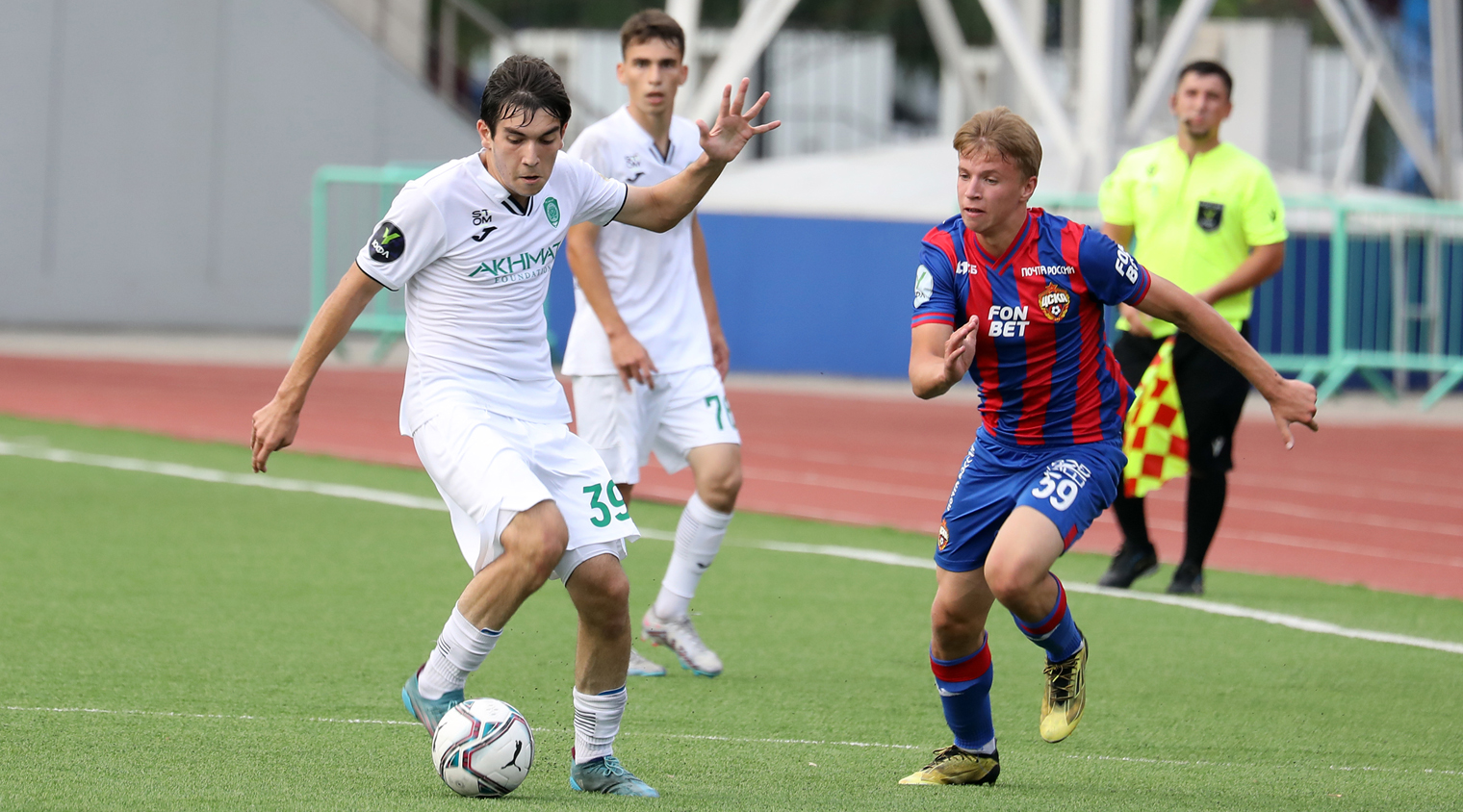Фото и видео с матча МФЛ "Ахмат" - ЦСКА