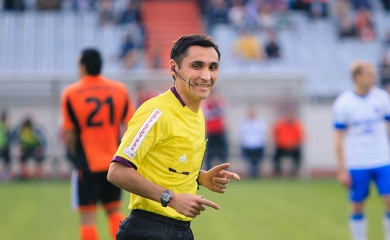 Матч «Крыльев Советов» и «Терека» рассудит Тимур Арсланбеков