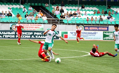 Фоторепортаж с матча "Терек-2" - "Олимпия"