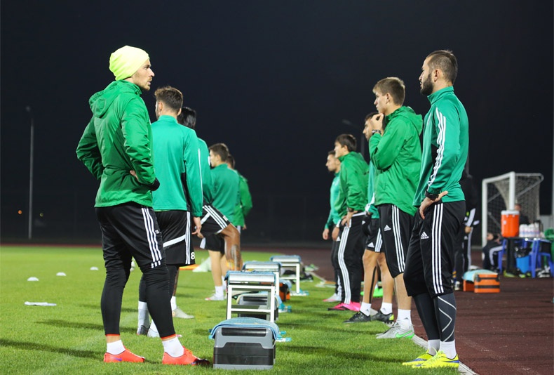 Грозненцы начали подготовку к игре с ЦСКА