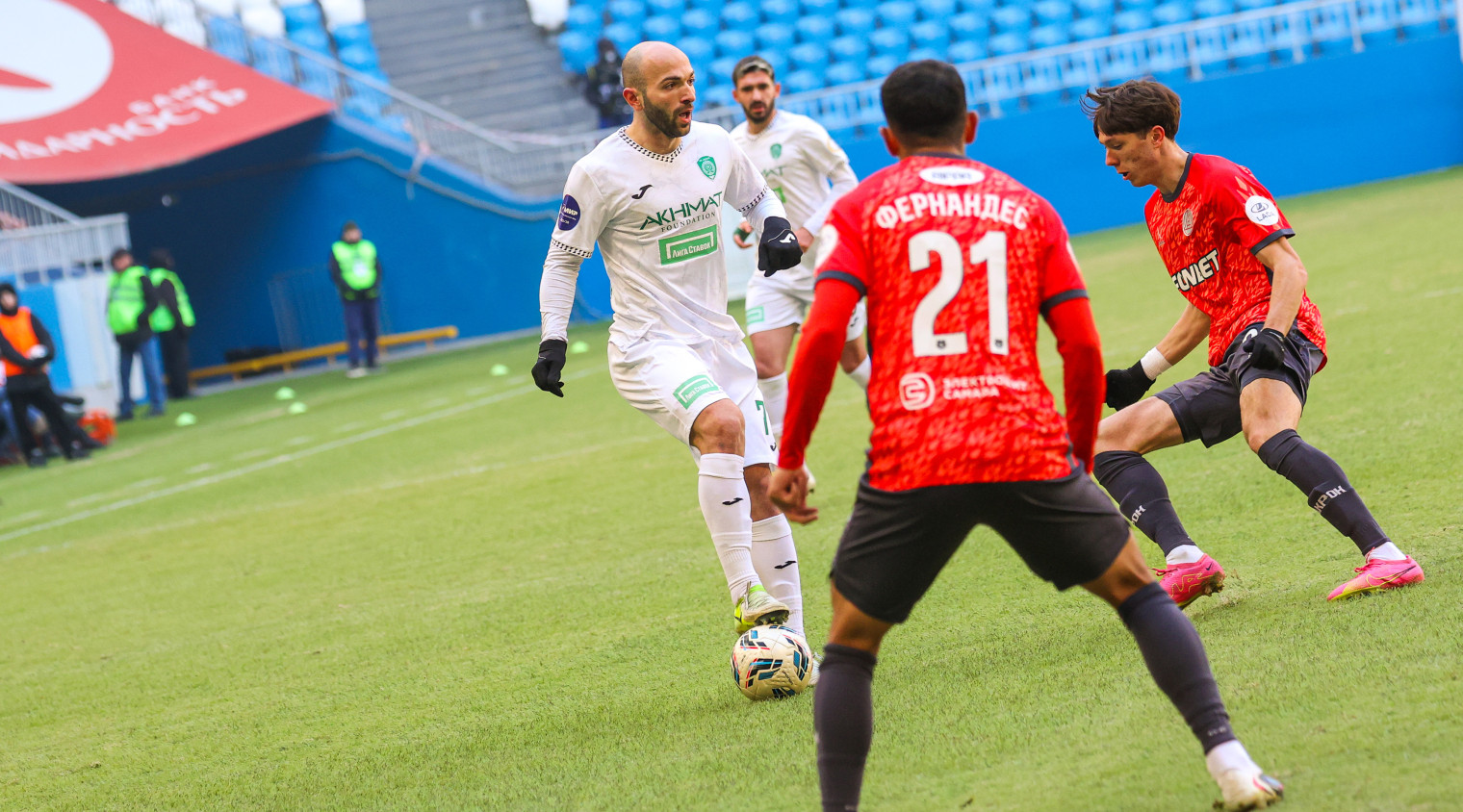 «Ахмат» на выезде сыграл вничью с «Акроном»