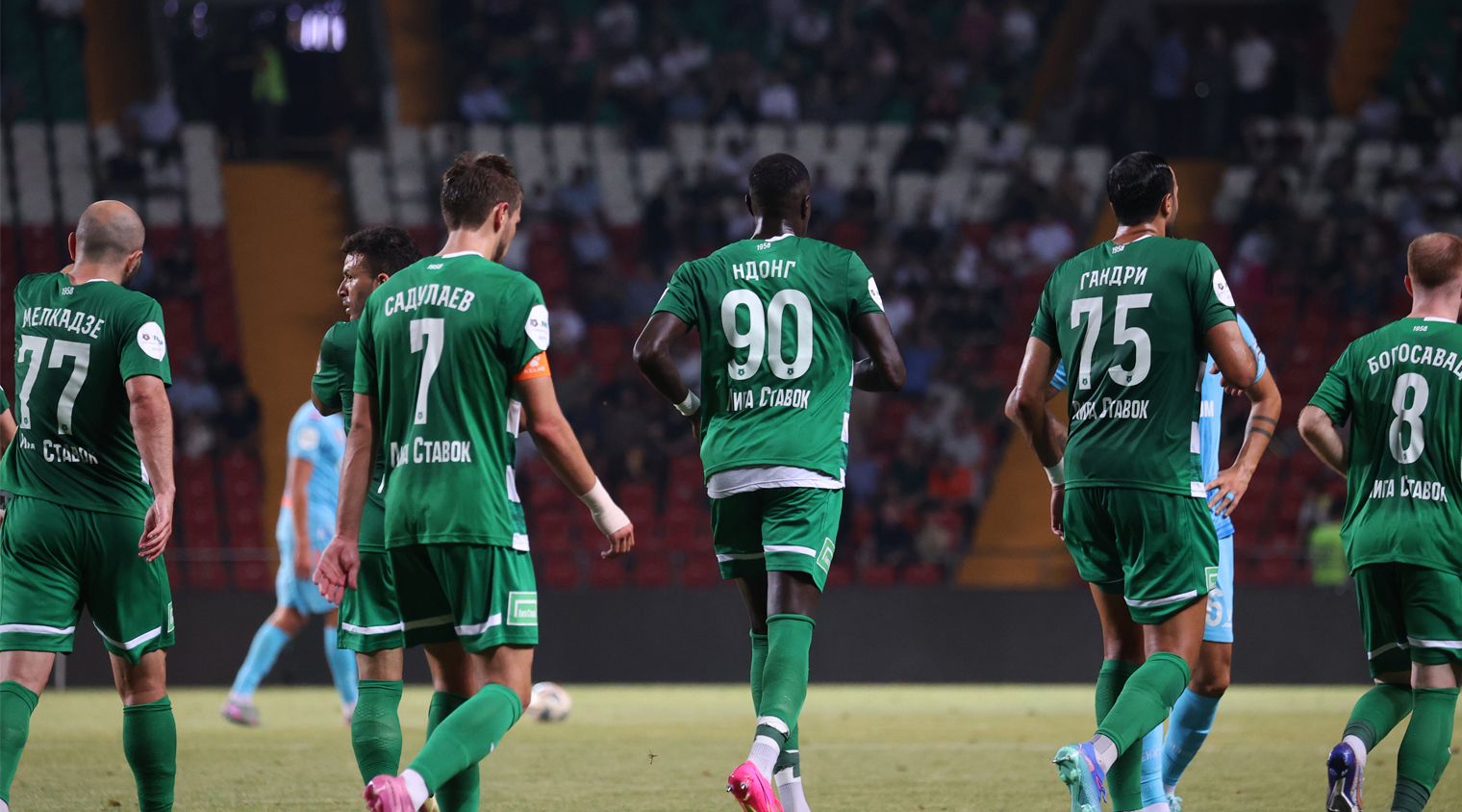 Фотосюжет с матча «Ахмат» – «Зенит»