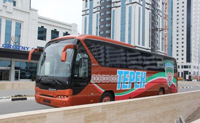 Первый выезд с Грозного