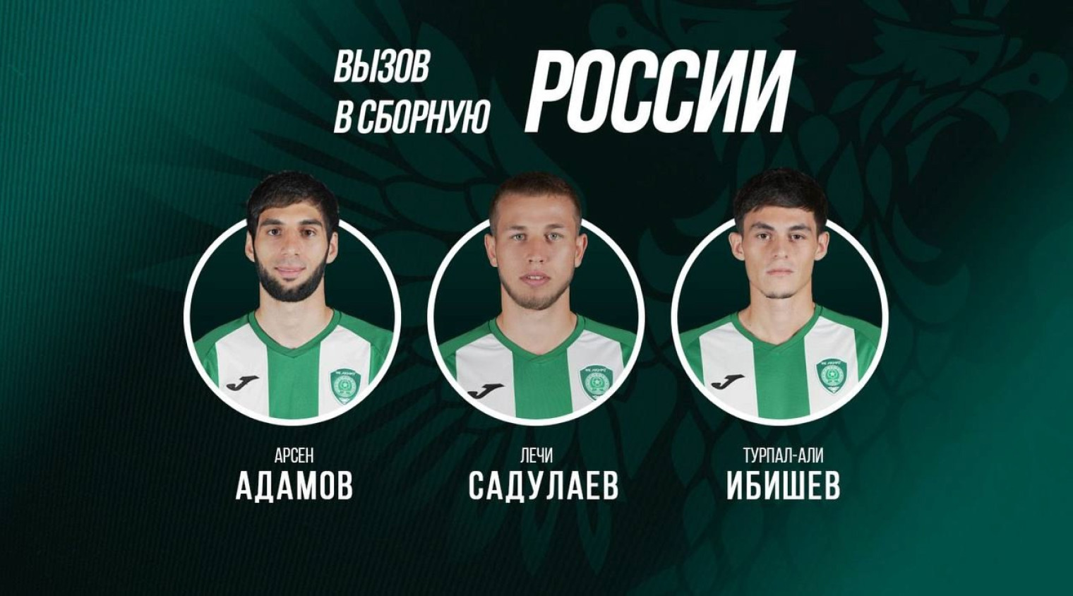 Садулаев, Адамов и Ибишев - в окончательном списке сборной России