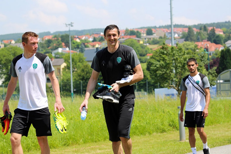 Фоторепортаж с австрийского сбора «Терека»