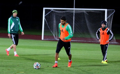 «Терек» готовится к матчу с «Краснодаром»