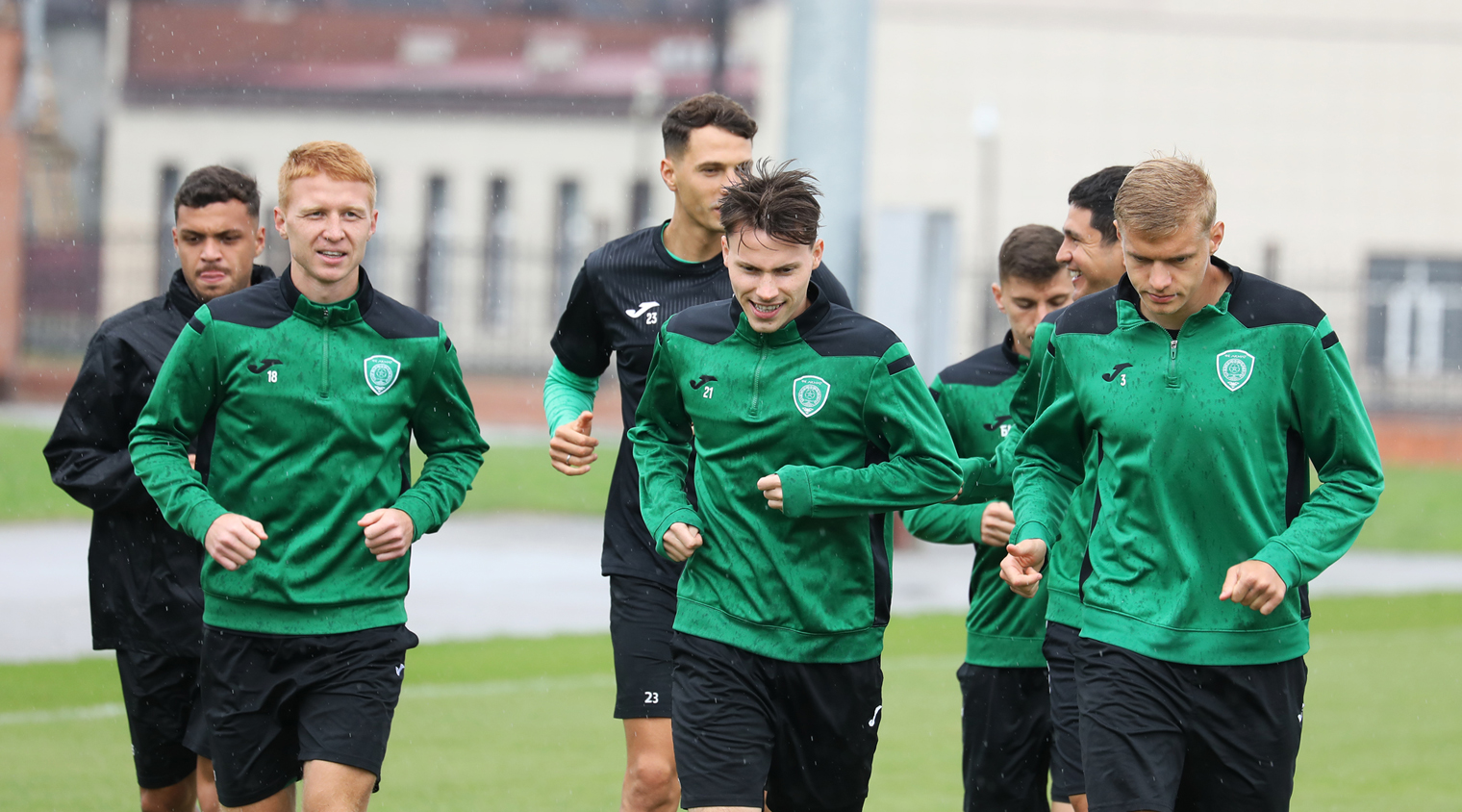 Перед вылетом в Самару провели тренировку на базе