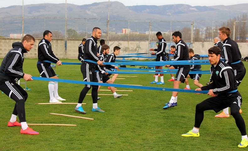 Тренировочный процесс в разгаре 