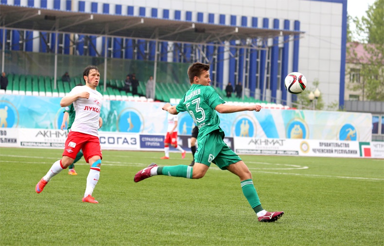 «Молодежка» грозненцев уступила «Спартаку» 