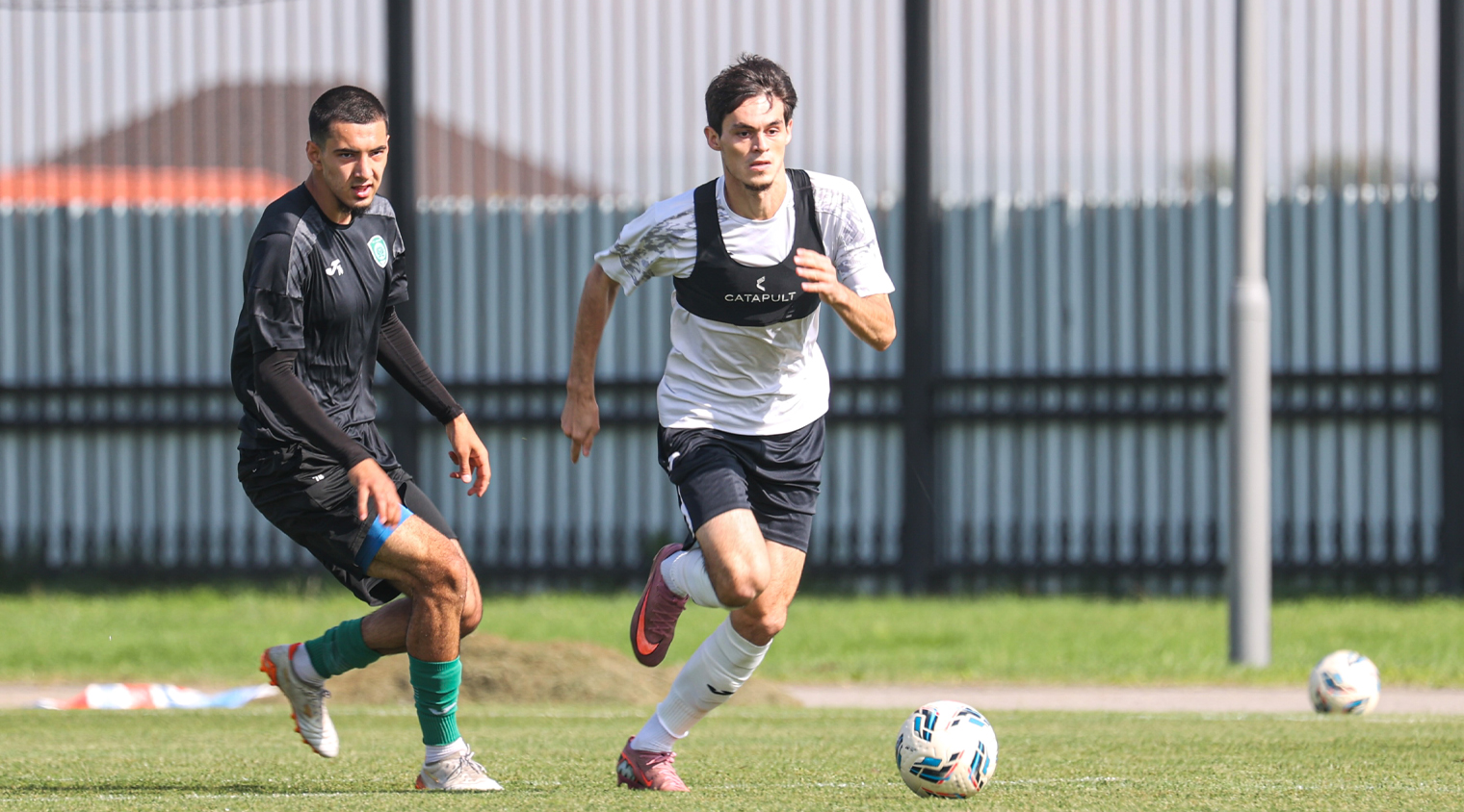 Команда провела двусторонюю игру с молодёжным составом