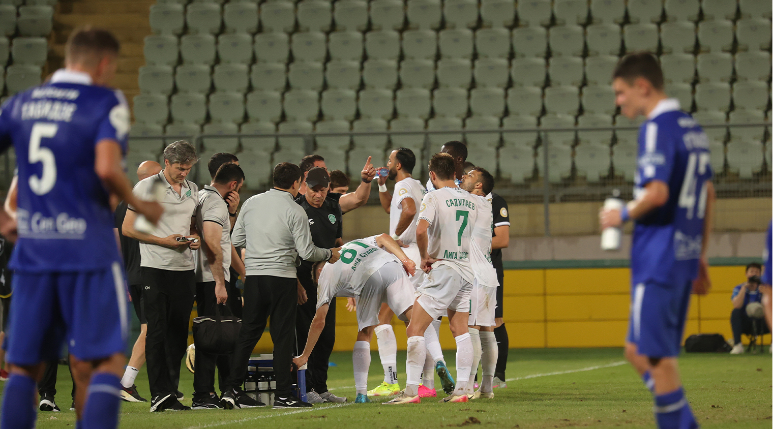 Фотосюжет с матча «Динамо» Мх - «Ахмат»