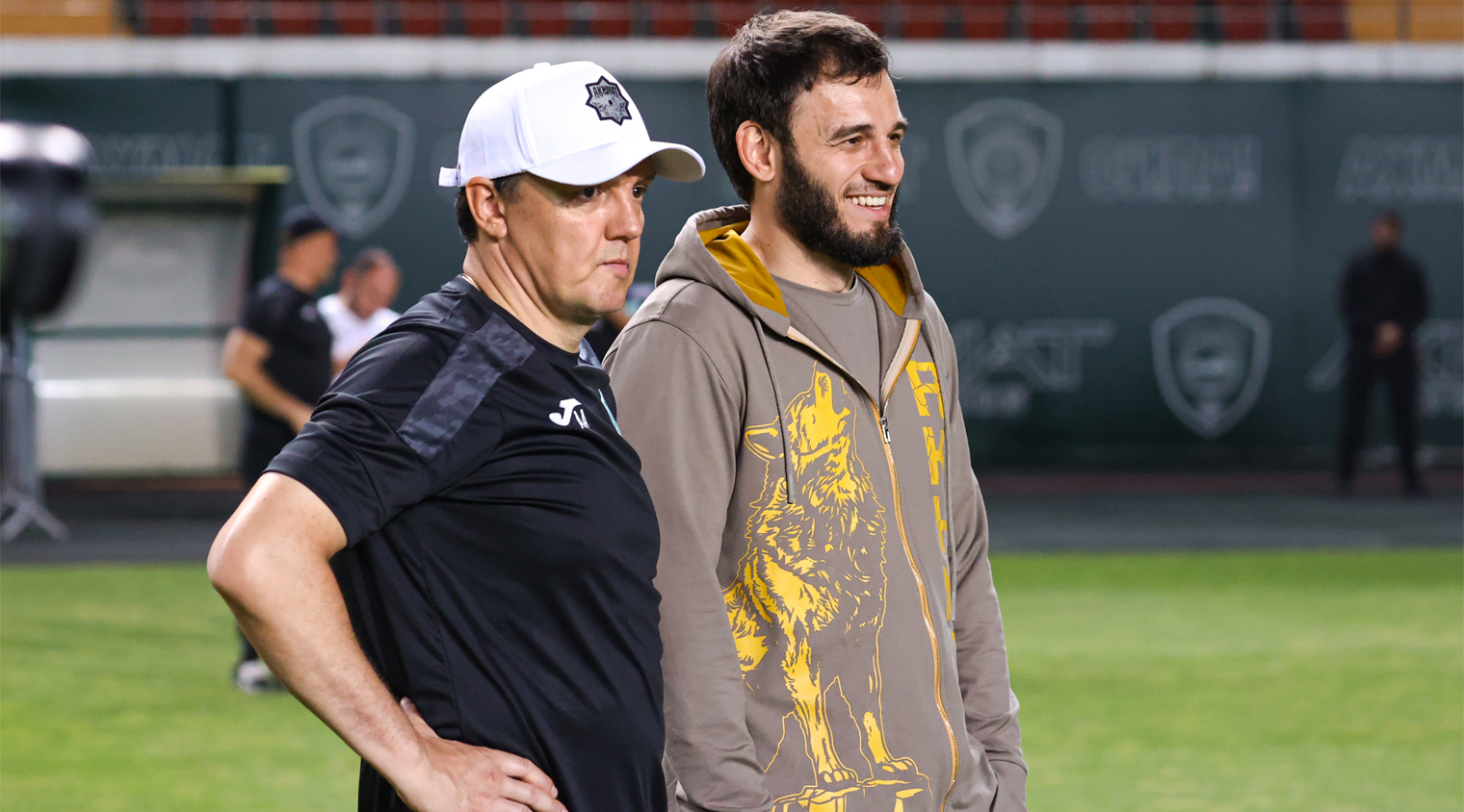 Фоторепортаж с предматчевой тренировки «Ахмата» перед стартом сезона