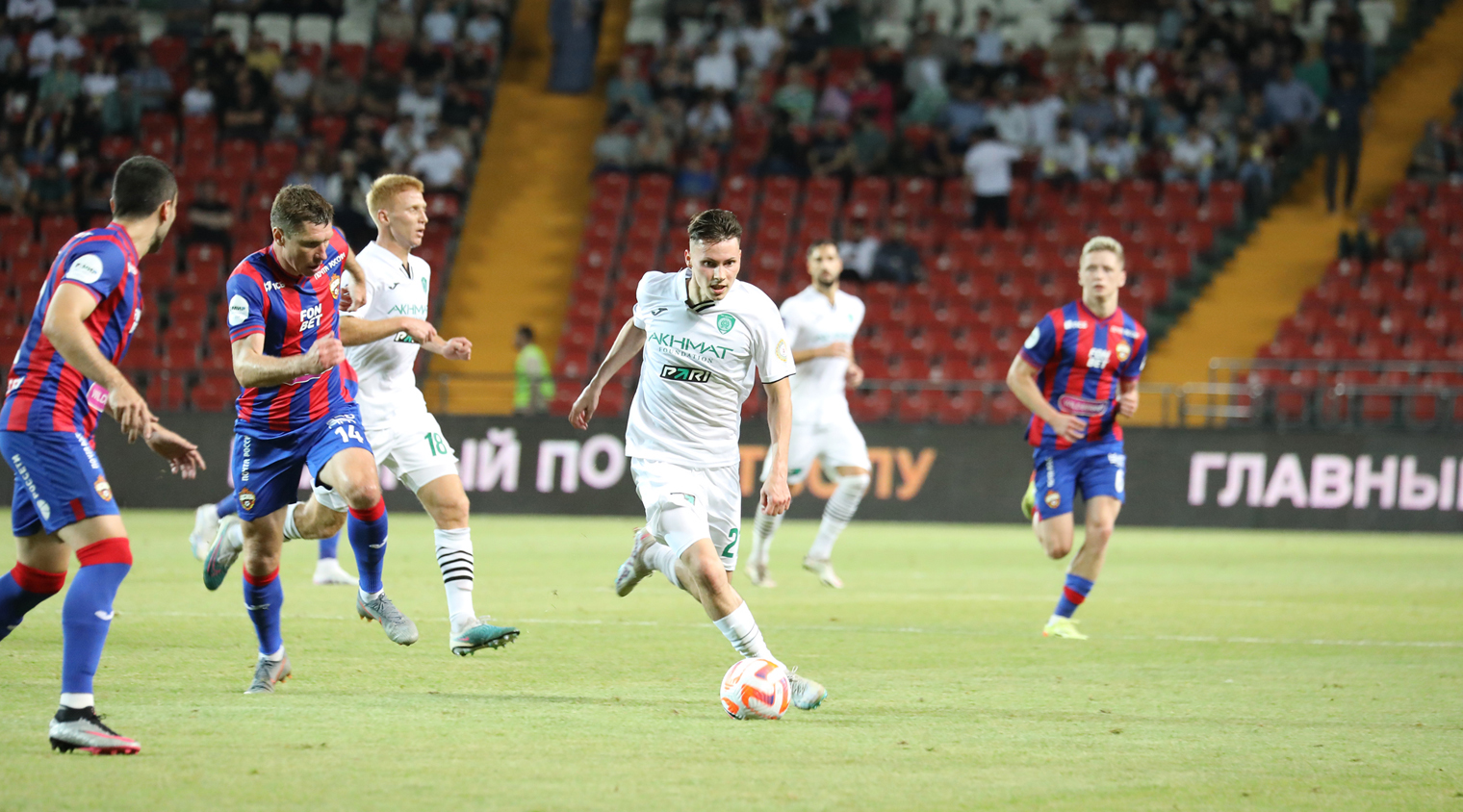 Фоторепортаж с матча "Ахмат" - ЦСКА