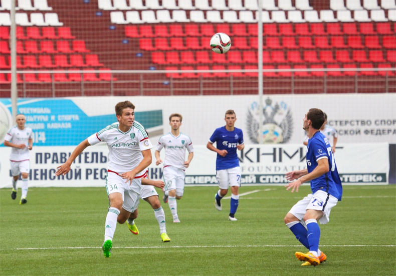 Фоторепортаж с матча молодежных составов «Терека» и «Динамо»