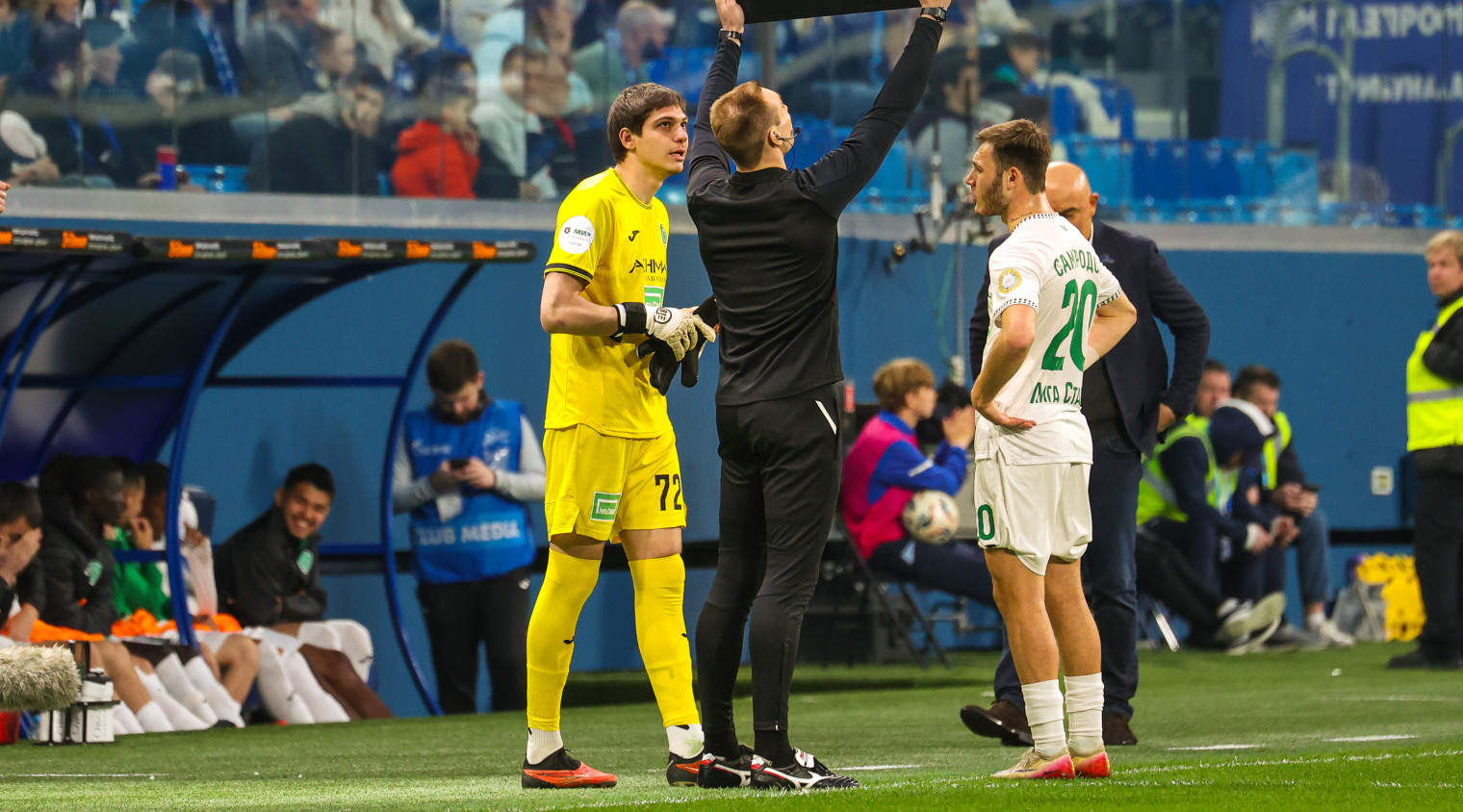 Яхья Магомедов дебютировал за «Ахмат» в РПЛ