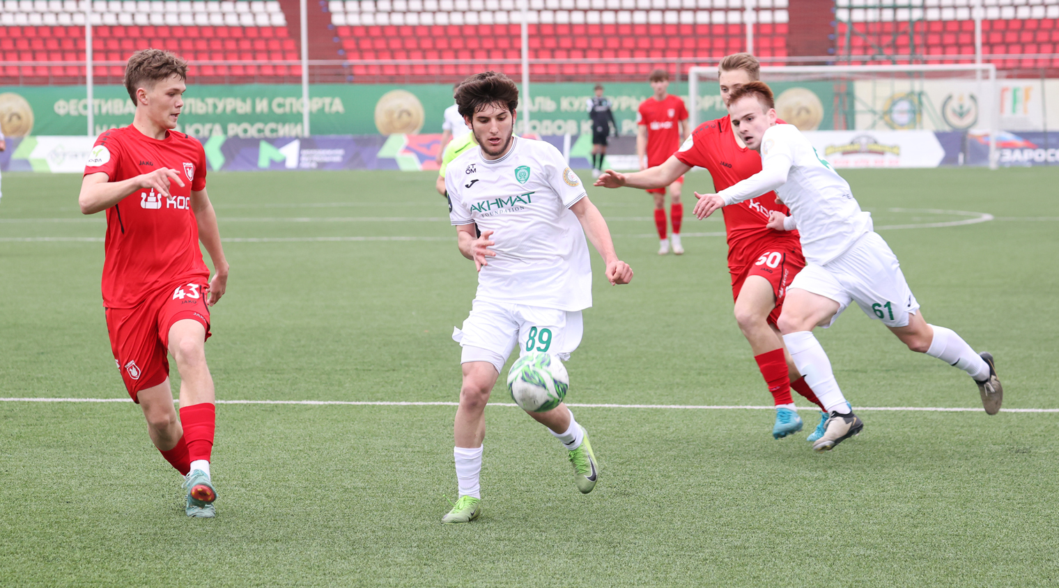 Молодежный состав грозненцев уступил "Рубину"