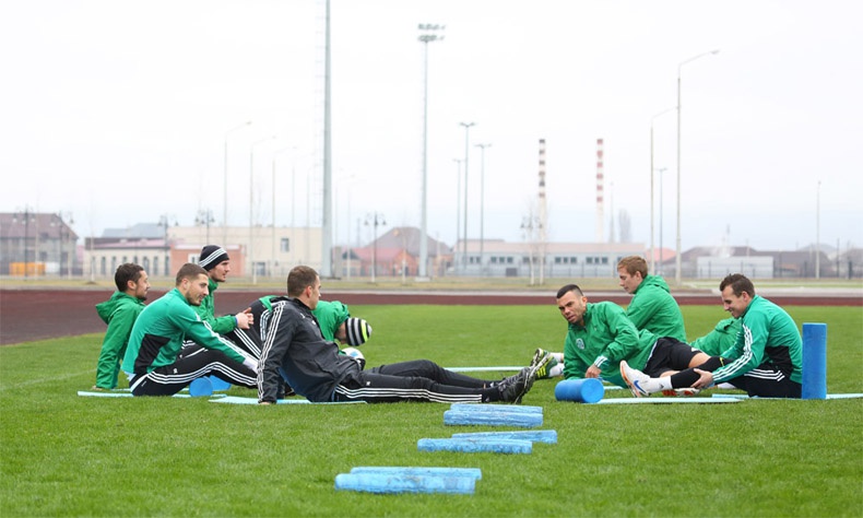«Терек» провел восстановительную тренировку