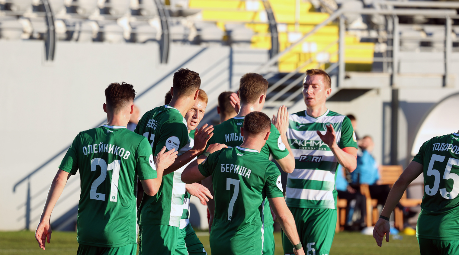 "Ахмат" завершил второй сбор крупной победой