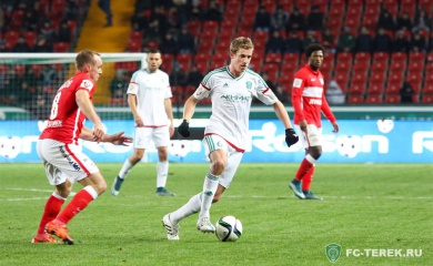 Грозненцы уступили в гостях "Спартаку"