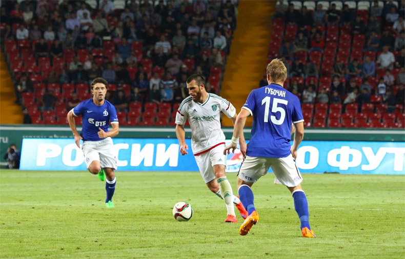 Выставь свои оценки футболистам «Терека» в матче с «Динамо»!