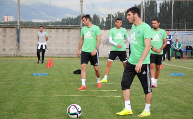 В воскресенье «Терек» провел восстановительную тренировку