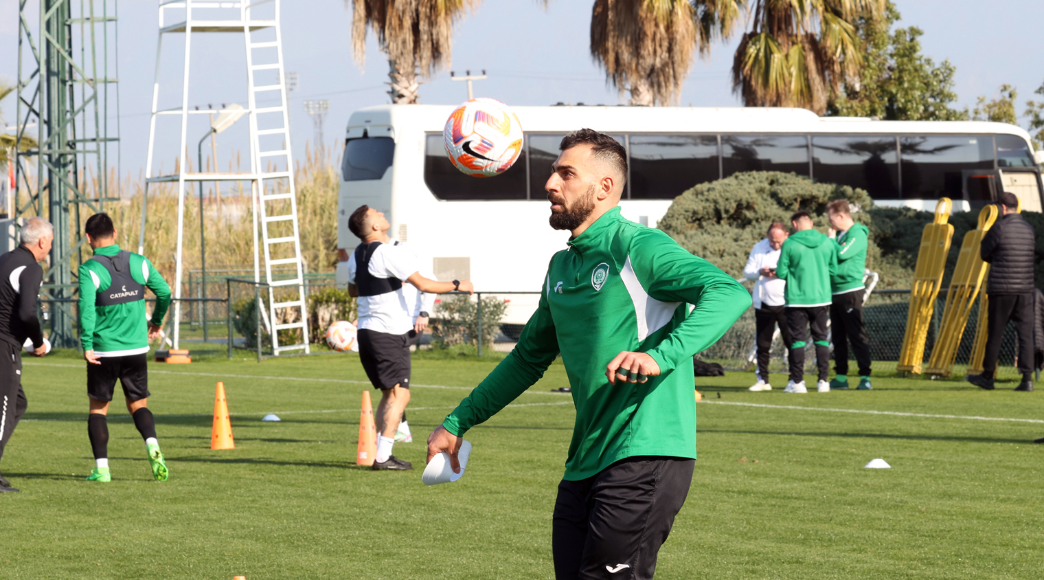 Грозненцы провели первую тренировку в Турции