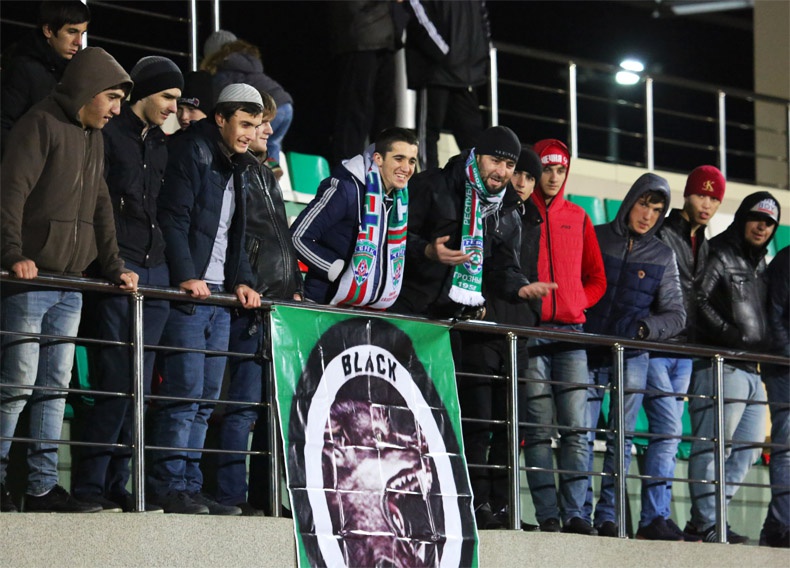 Вместе с командой! (открытая тренировка «Терека»)