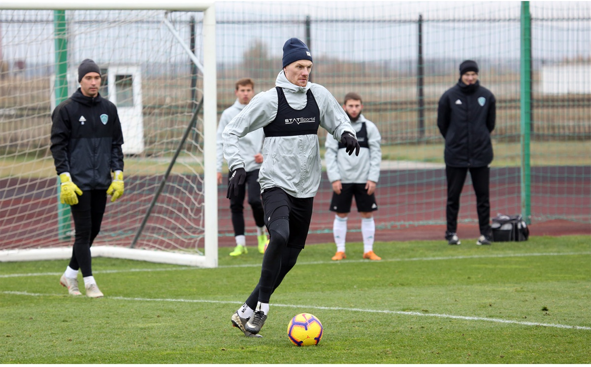 Фоторепортаж: Подготовка к матчу с ЦСКА