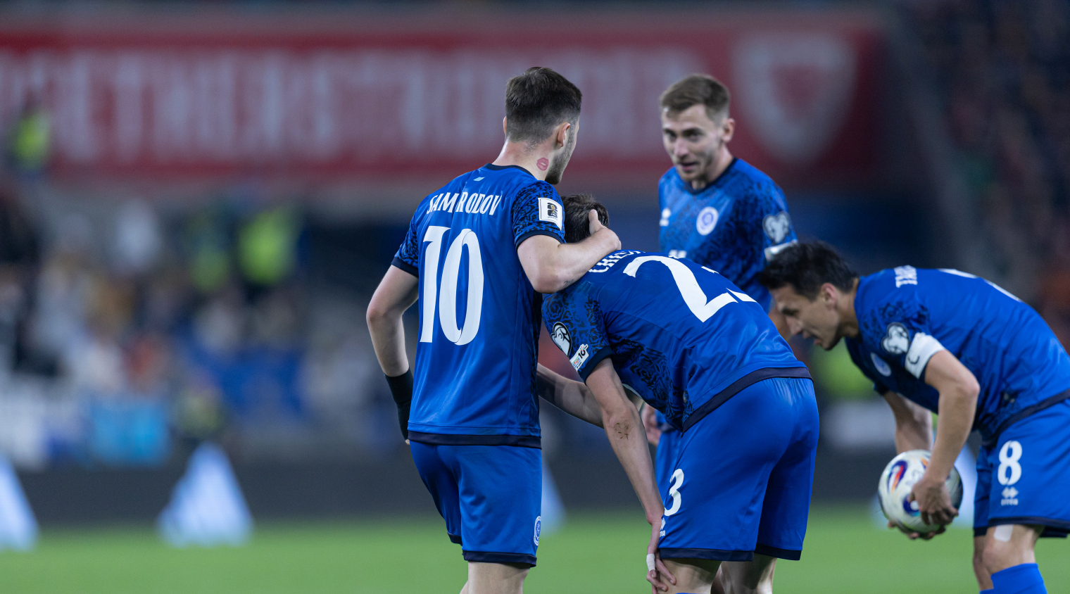 Максим Самородов сыграл за сборную Казахстана в матче с Бельгией