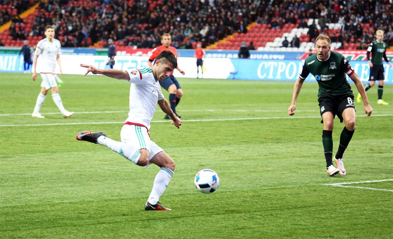 Фоторепортаж с матча «Терек» - «Краснодар»