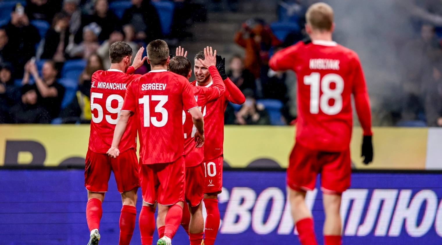 Лечи Садулаев забил за сборную России в ворота Боливии