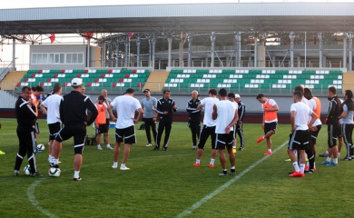 «Терек» провел предыгровую тренировку