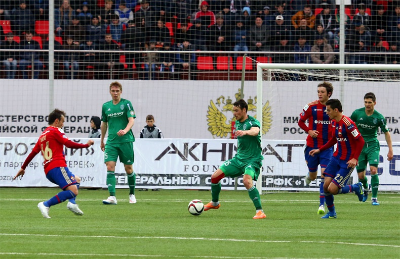 «Терек» уступил ЦСКА