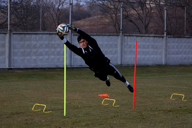 Фоторепортаж с тренировки «Терека»