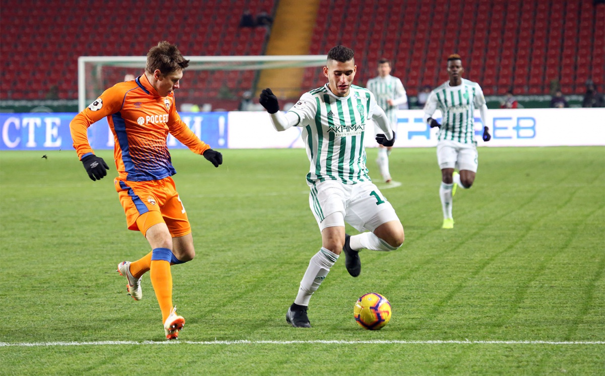Грозненцы уступили ЦСКА