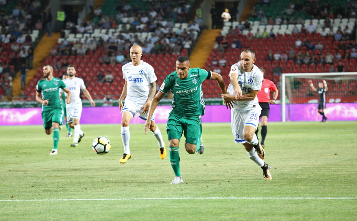 «Ахмат» одержал убедительную победу над «Динамо»