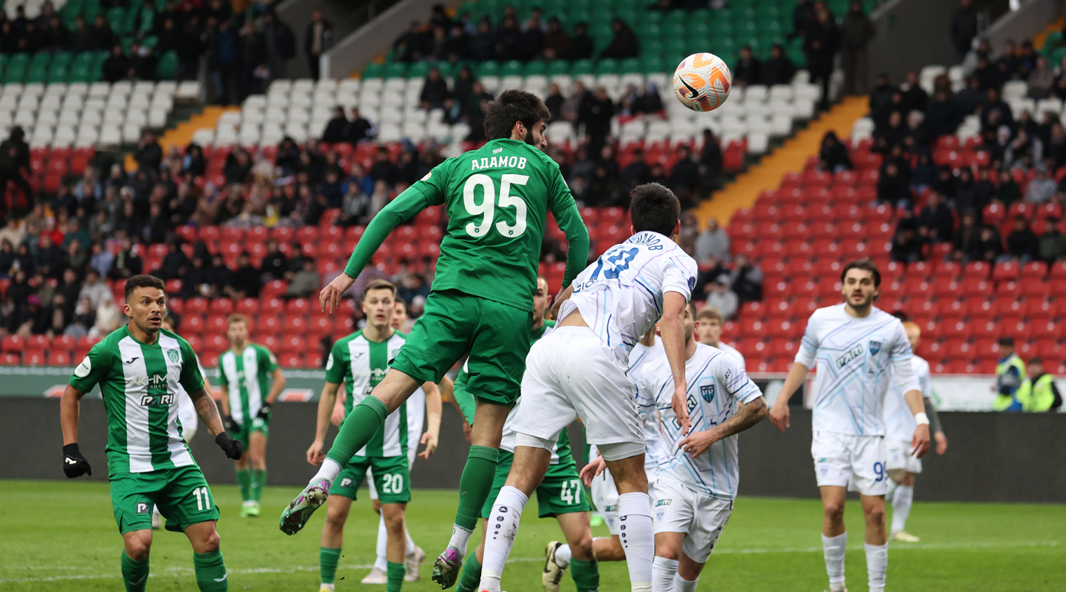 Фотосюжет с матча "Ахмат" - "Пари НН"