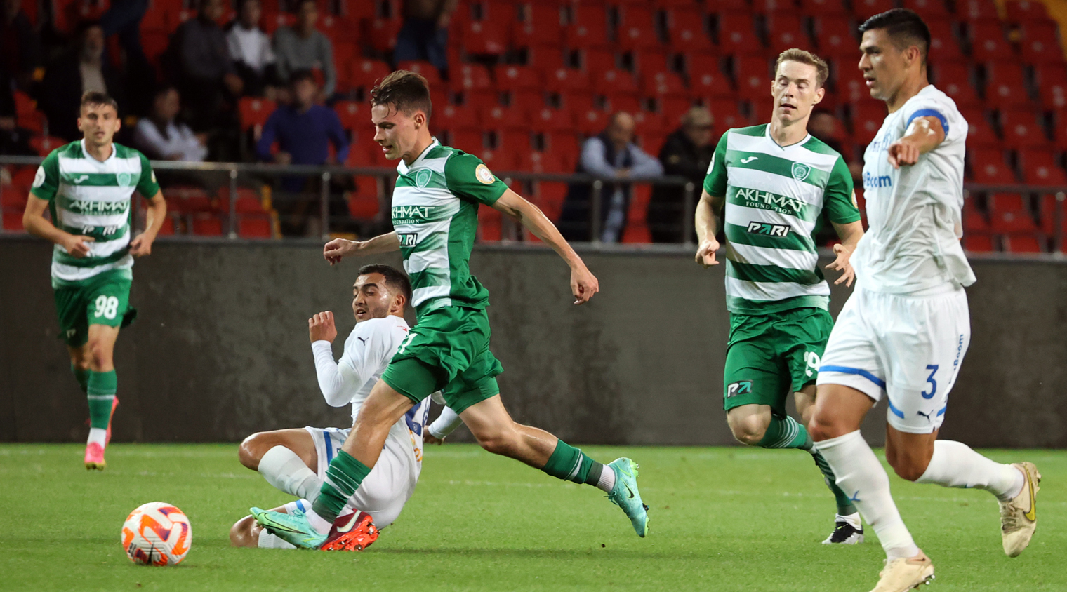 Фотосюжет с матча "Ахмат" - "Динамо"