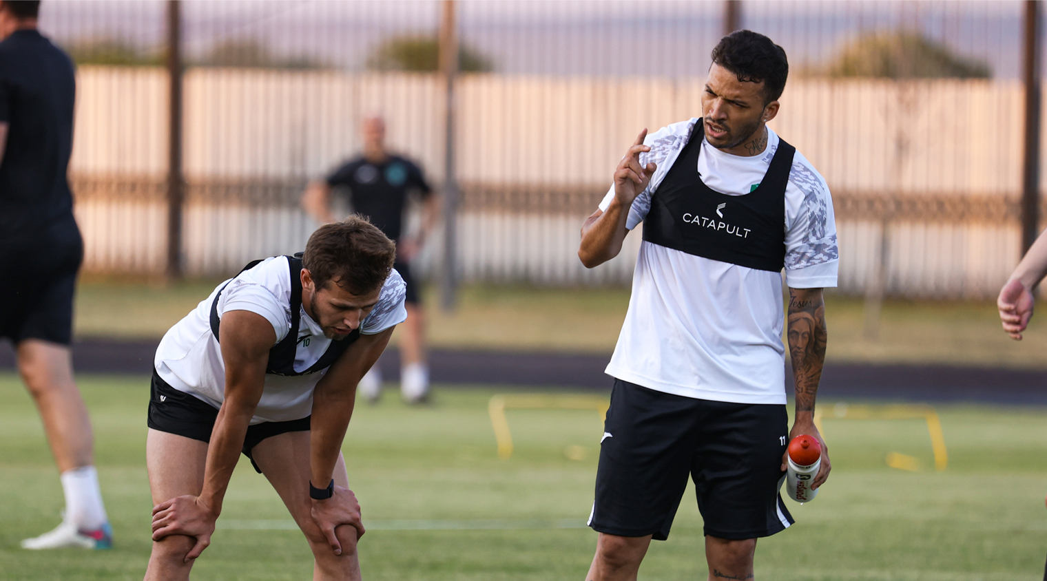 Видеосюжет с подготовки к матчу с «Рубином»